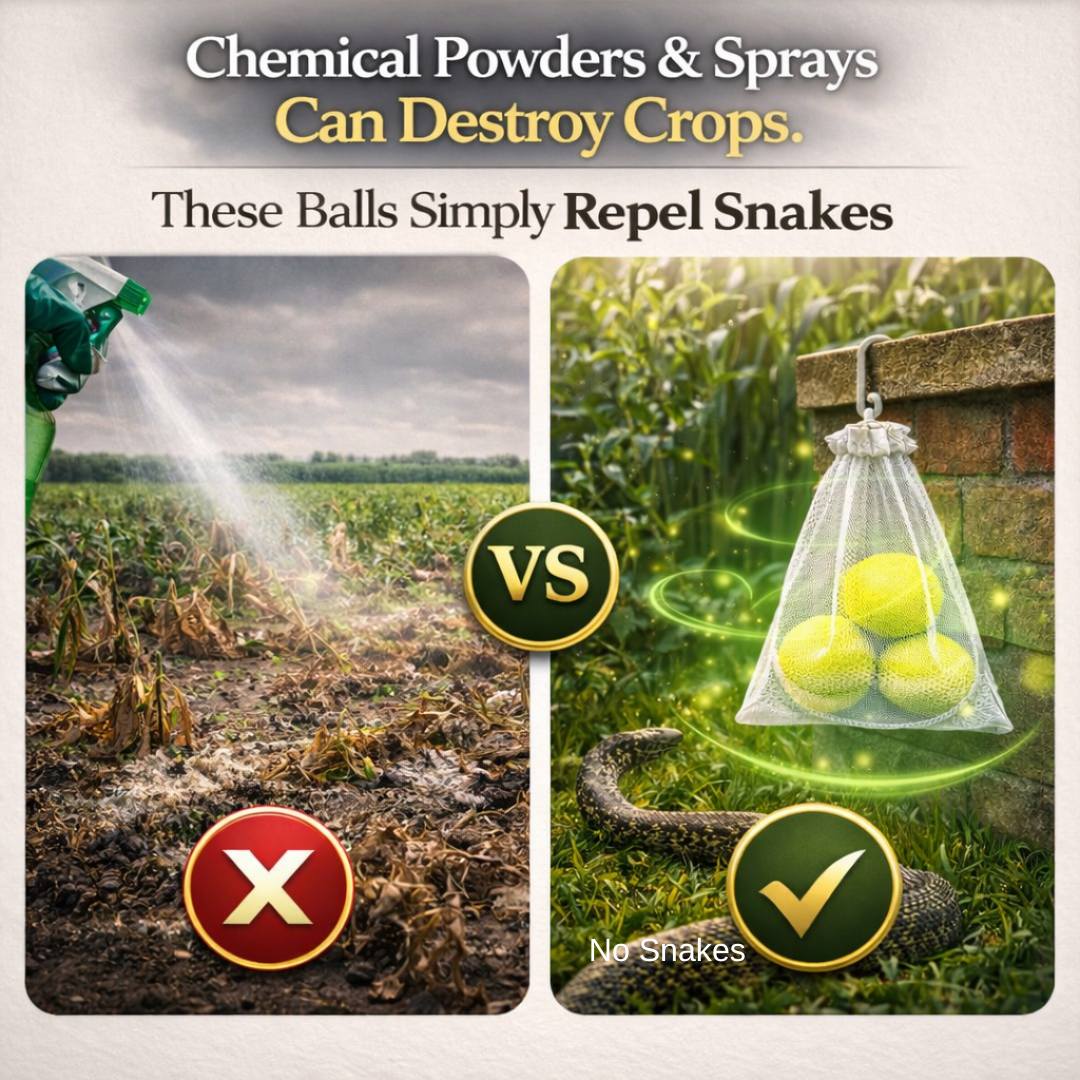 Snake Repellent Balls - |PACK Of 32| Advanced Herbal Shield Protection