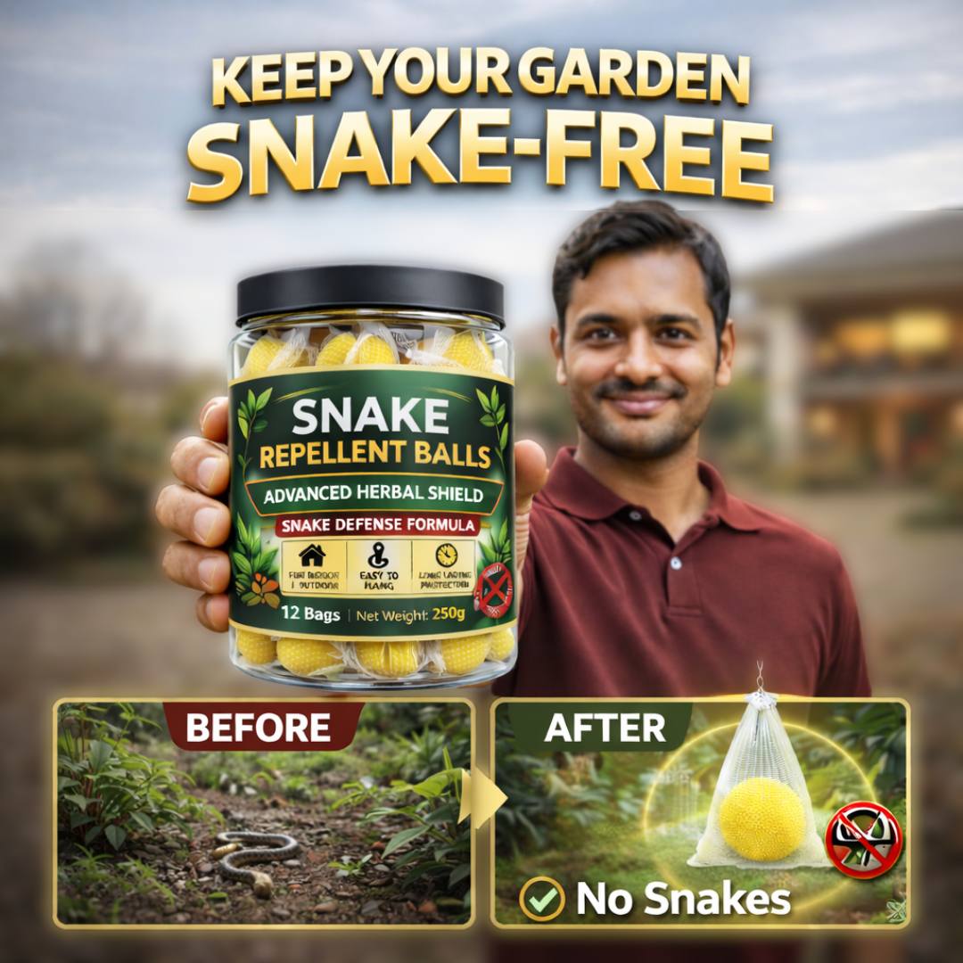 Snake Repellent Balls - |PACK Of 32| Advanced Herbal Shield Protection