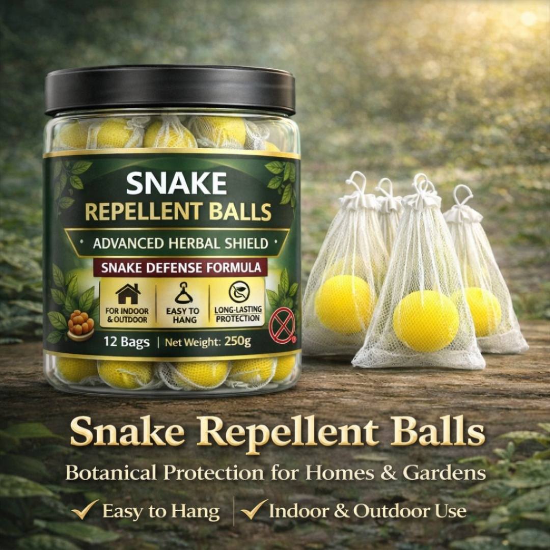 Snake Repellent Balls - |PACK Of 32| Advanced Herbal Shield Protection
