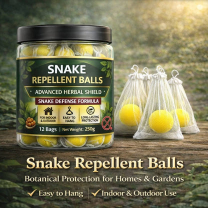 Snake Repellent Balls - |PACK Of 32| Advanced Herbal Shield Protection