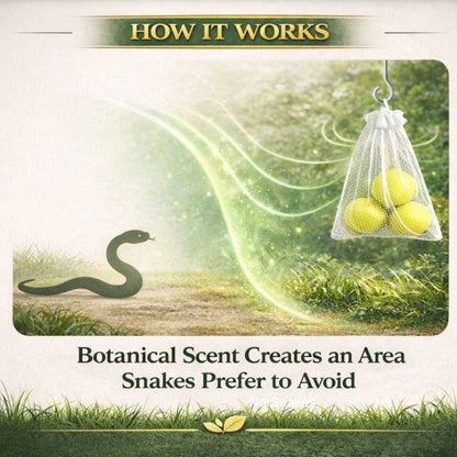 Snake Repellent Balls - |PACK Of 32| Advanced Herbal Shield Protection
